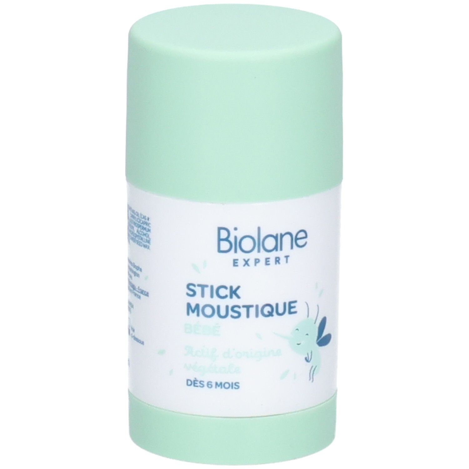 Biolane Expert Stick Moustique bébé, 20ml. Avec un motif de moustique mignon.
