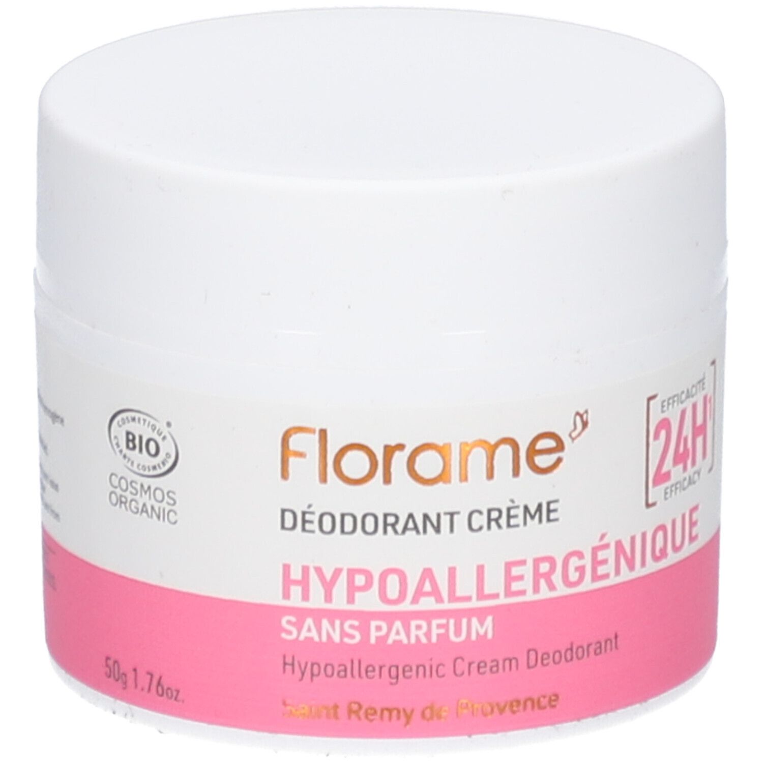 FLORAME Déodorant Crème Hypoallergénique