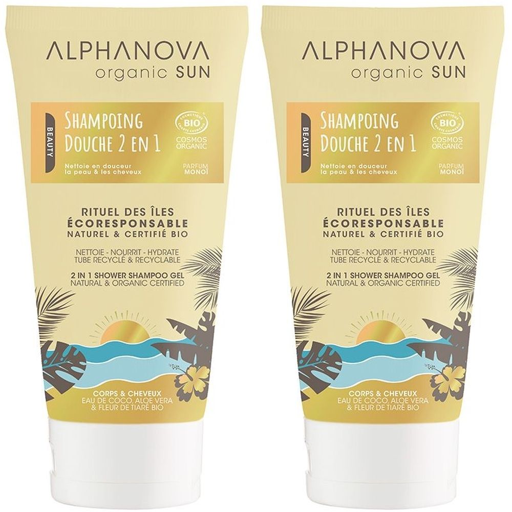 ALPHANOVA Shampoing Douche 2 en 1