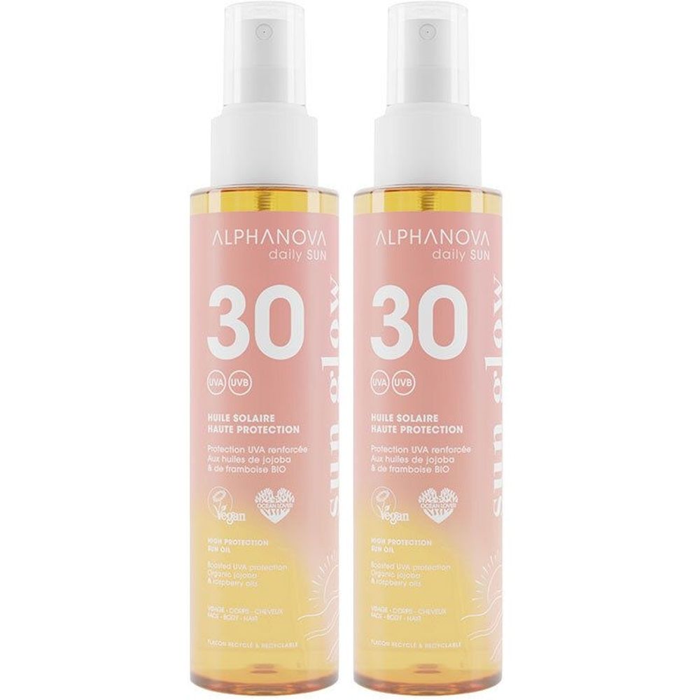 Alphanova HUILE SOLAIRE HAUTE PROTECTION SPF 30