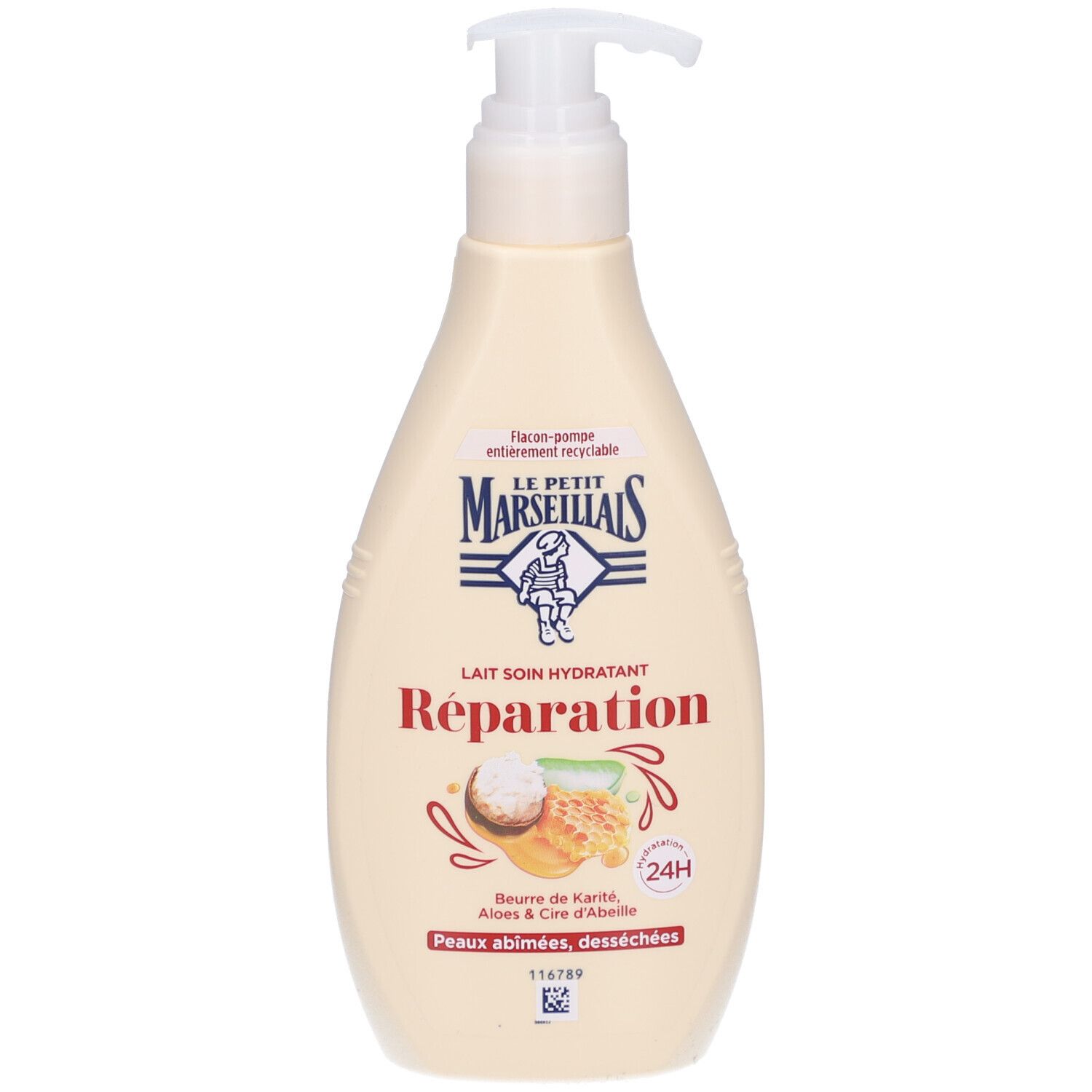 LE PETIT MARSEILLAIS Lait Soin Hydratant Réparation Peaux Abîmées