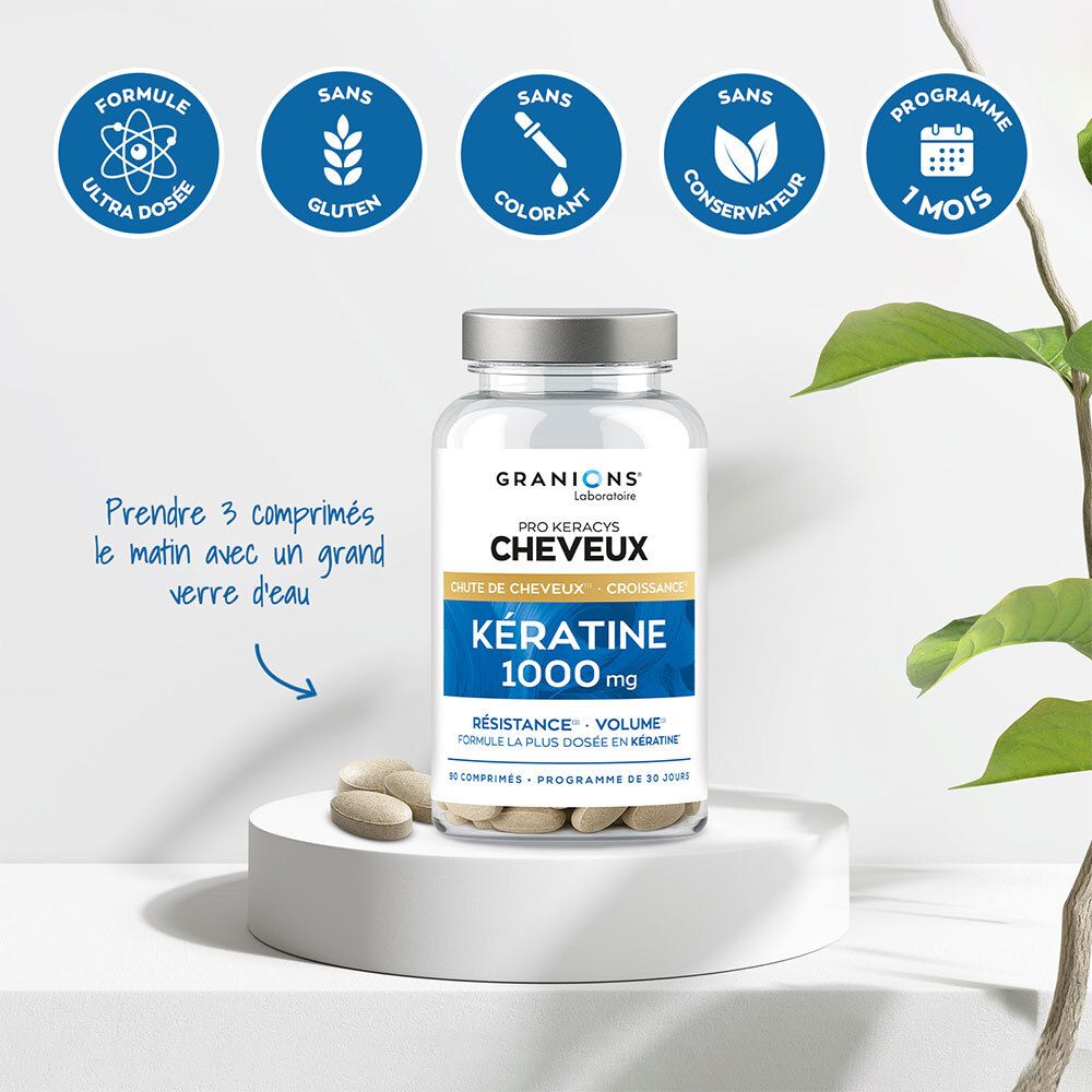 Granions Pro Keracys Kératine - 1000mg