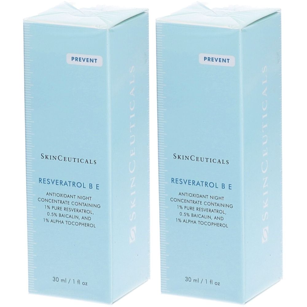 SkinCeuticals Resveratrol B E Concentré Antioxydant de Nuit