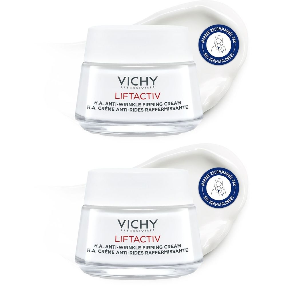 LIFTACTIV H.A. CREME JOUR ANTI-RIDE & ANTI AGE PEAU NORMALE A MIXTE 50ml