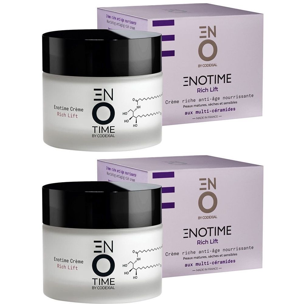 Enotime Rich Lift Crème Jeunesse Nourrissante, Crème nourrissante aux multicéramides haute