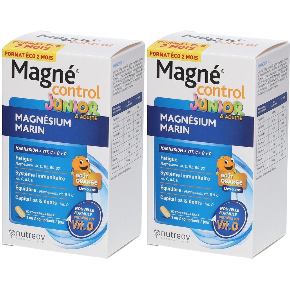 NUTREOV Magné® control Junior & adulte