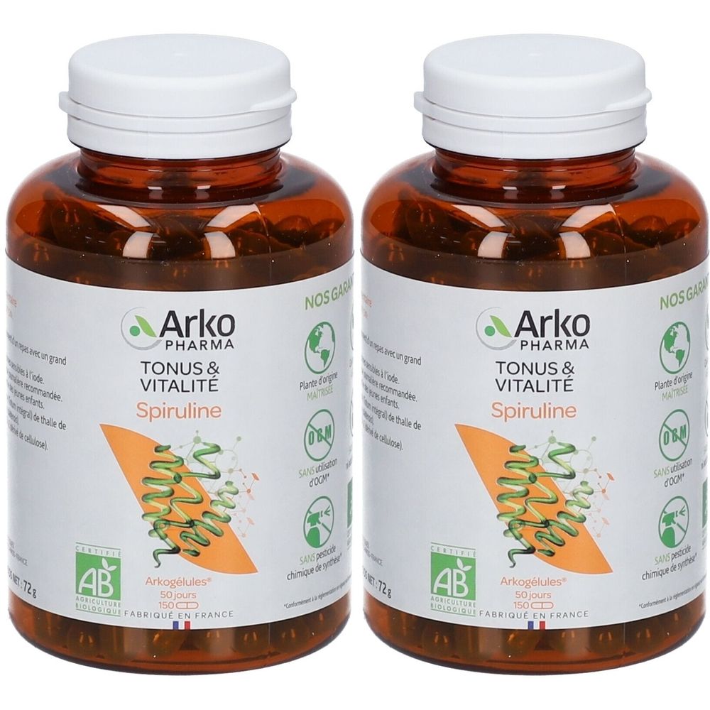 ARKOPHARMA Arkogélules Spiruline bio