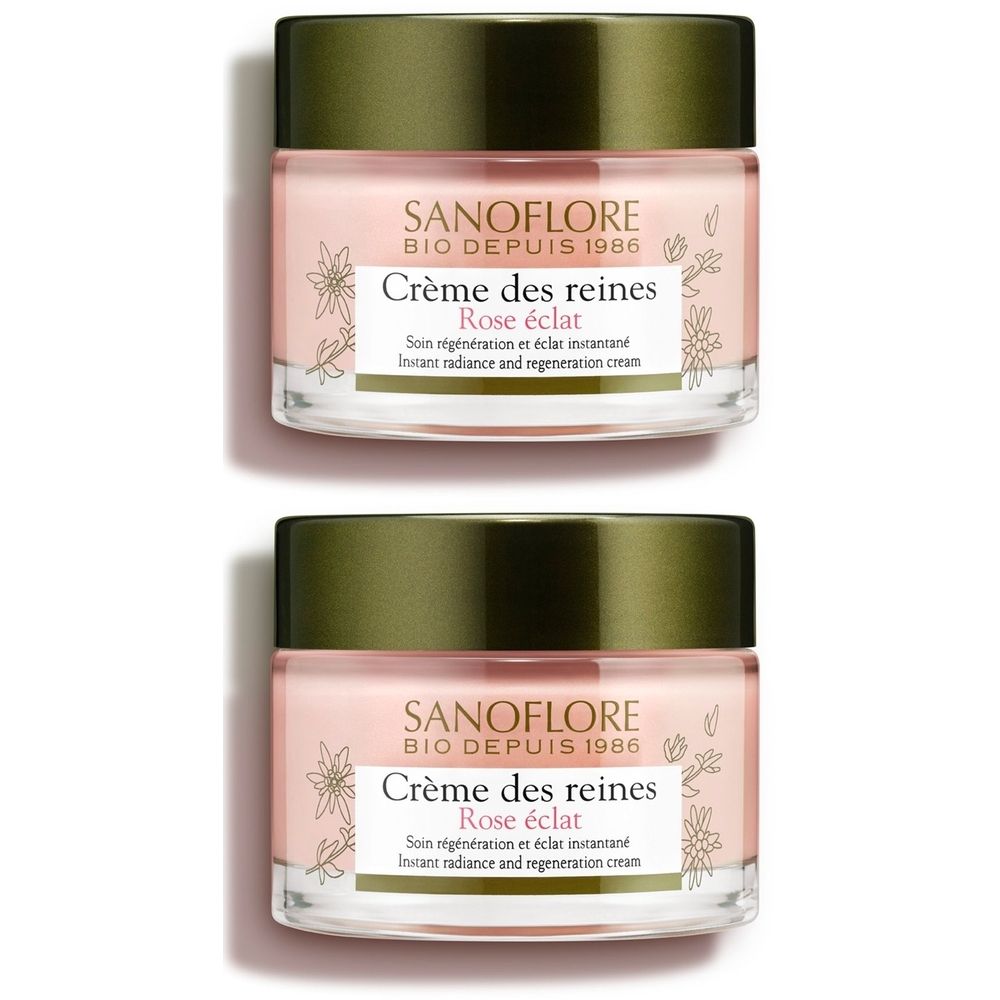 SANOFLORE Crème des reines Rose éclat Certifiée Bio