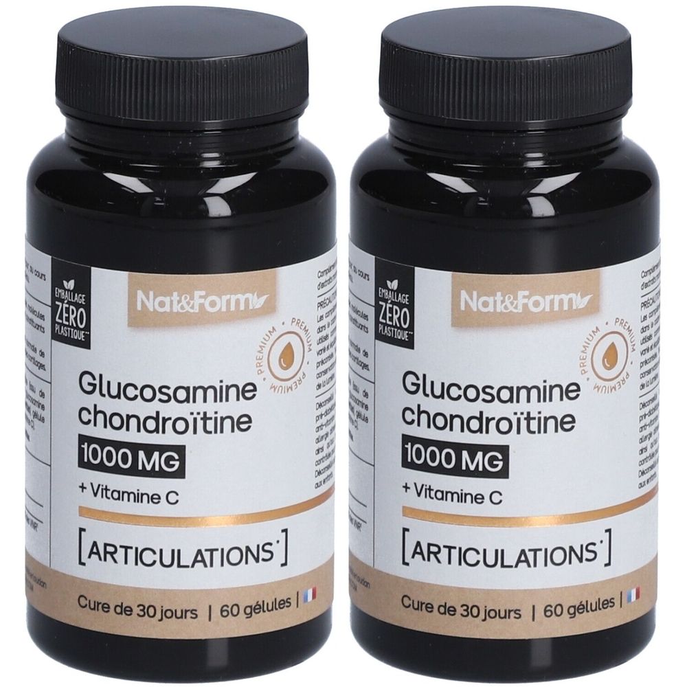 Nat&Form Glucosamine Chondroïtine en gélules