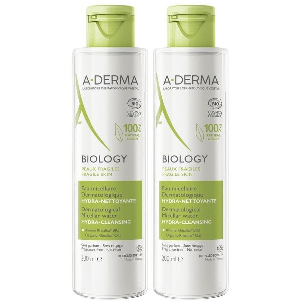 A-DERMA BIOLOGY Eau micellaire dermatologique hydra-nettoyante