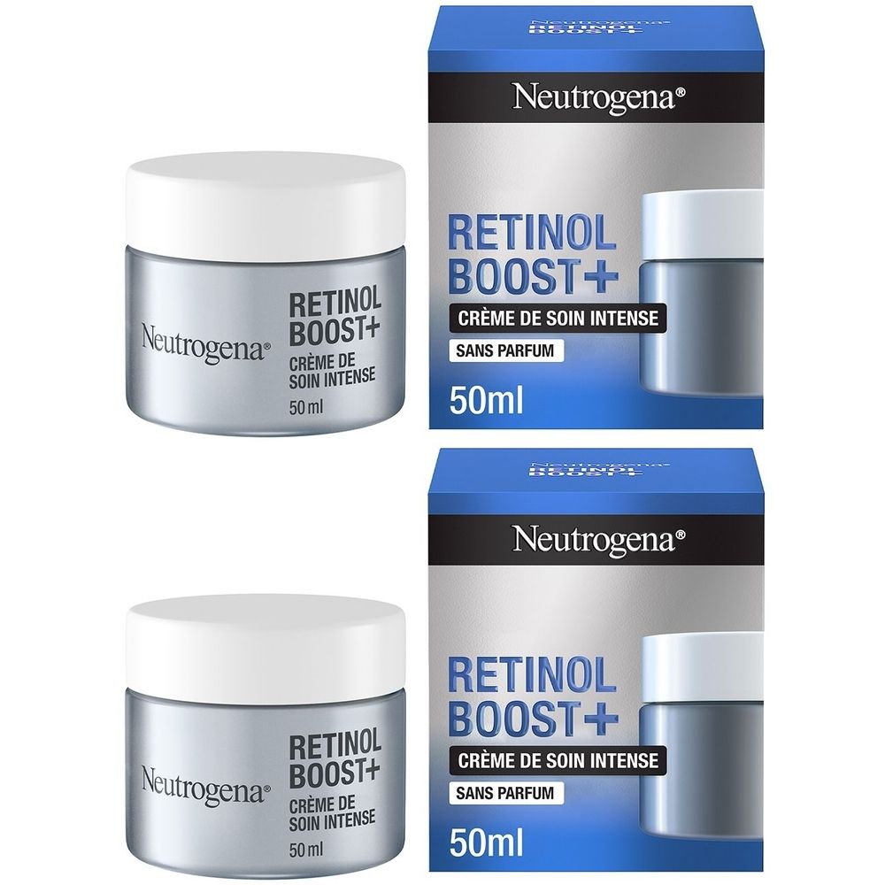 Neutrogena Retinol Boost Crème Visage Hydratante de Nuit Anti-Âge 50ml