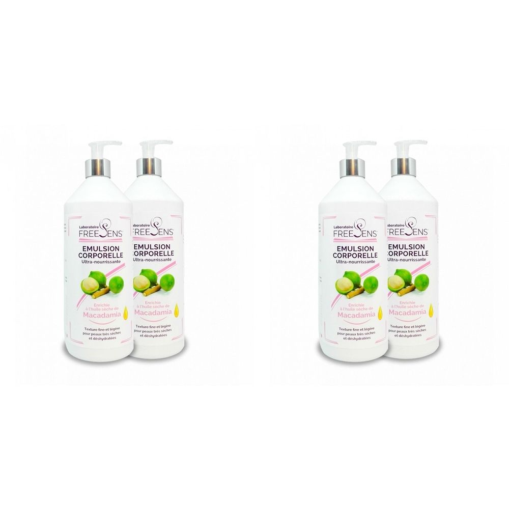 Freesens Emulsion Corporelle ULTRA-NOURRISSANTE DUO