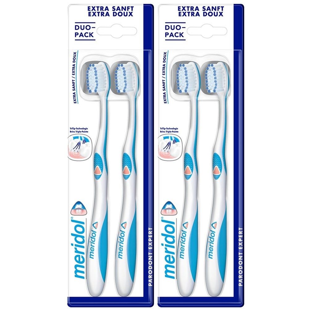 meridol® PARODONT EXPERT Brosse à dents Extra souple