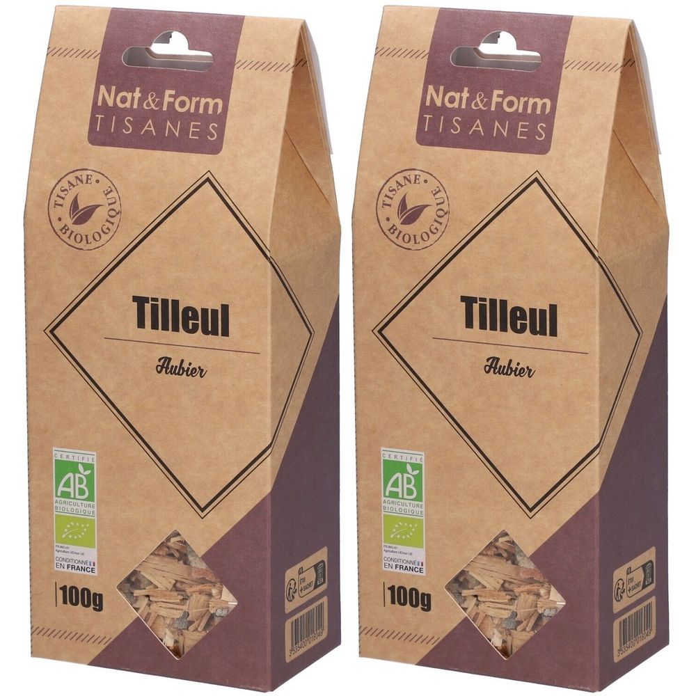 Nat&Form Tisane Aubier de tilleul bio