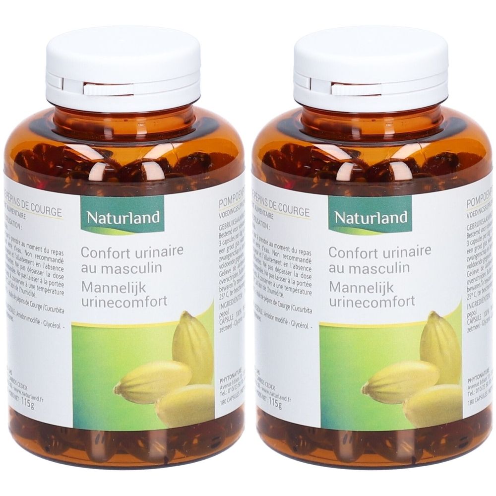 Naturland Huile de Pépin de Courge - Capsules