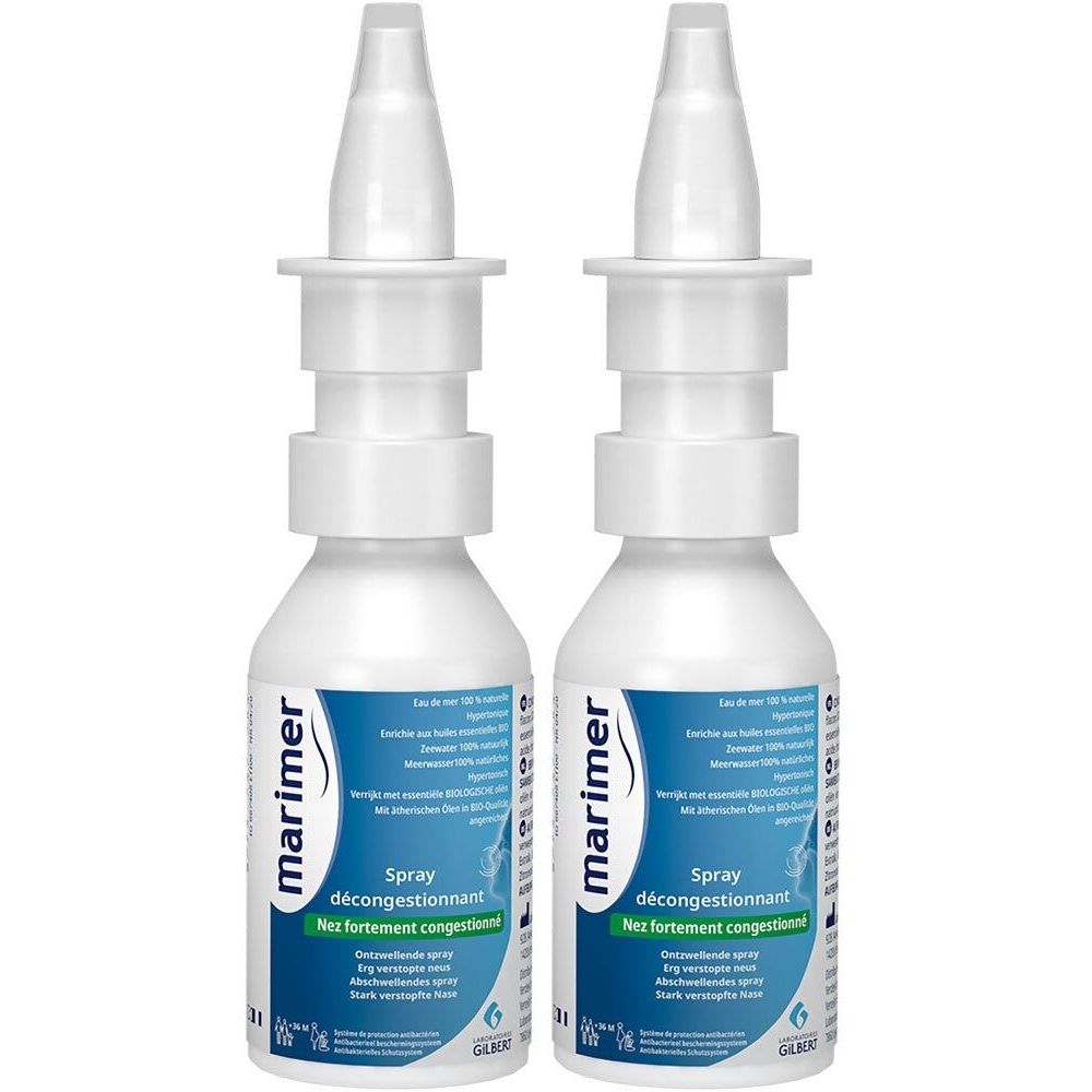 marimer Spray décongestionnant - Nez fortement congestionné