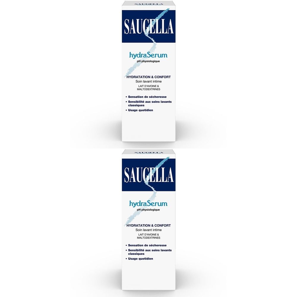 Saugella Hydraserum Hygiène quotidienne sécheresse - 200ml