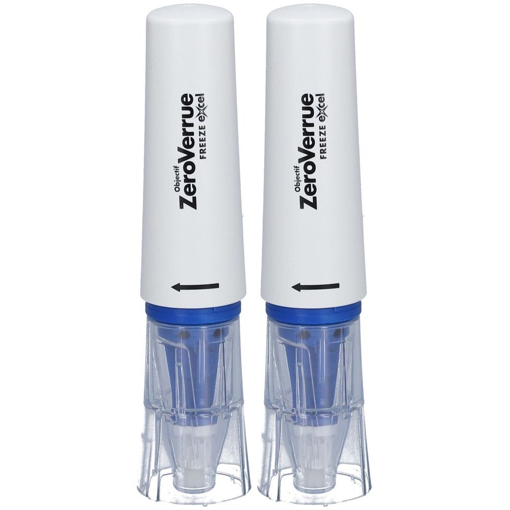 OBJECTIF ZEO VERRUE - Freeze excel - Verrues persistantes, multiples et les plus grosses - Cryothérapie -80°C - Elimine efficacement les verrues - Efficacité clinique prouvée - 9 doses