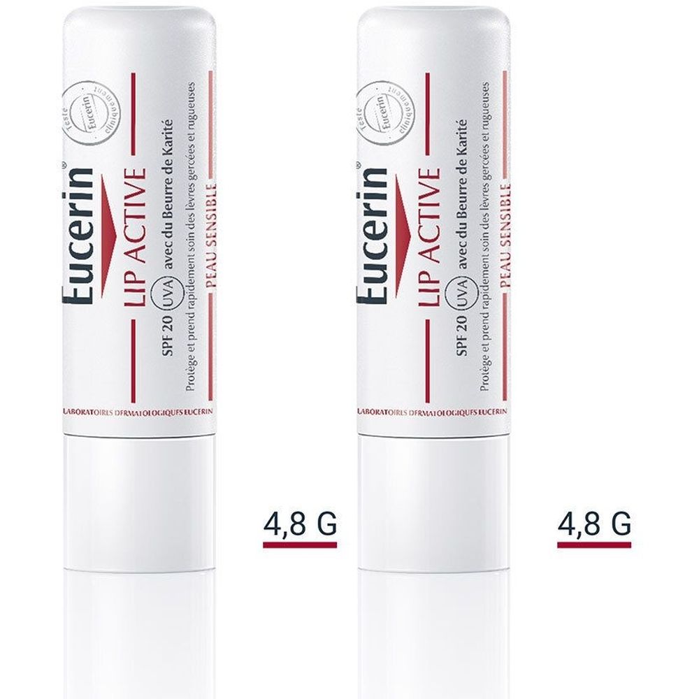 Eucerin Soin Actif Lèvres SPF 20 5 g