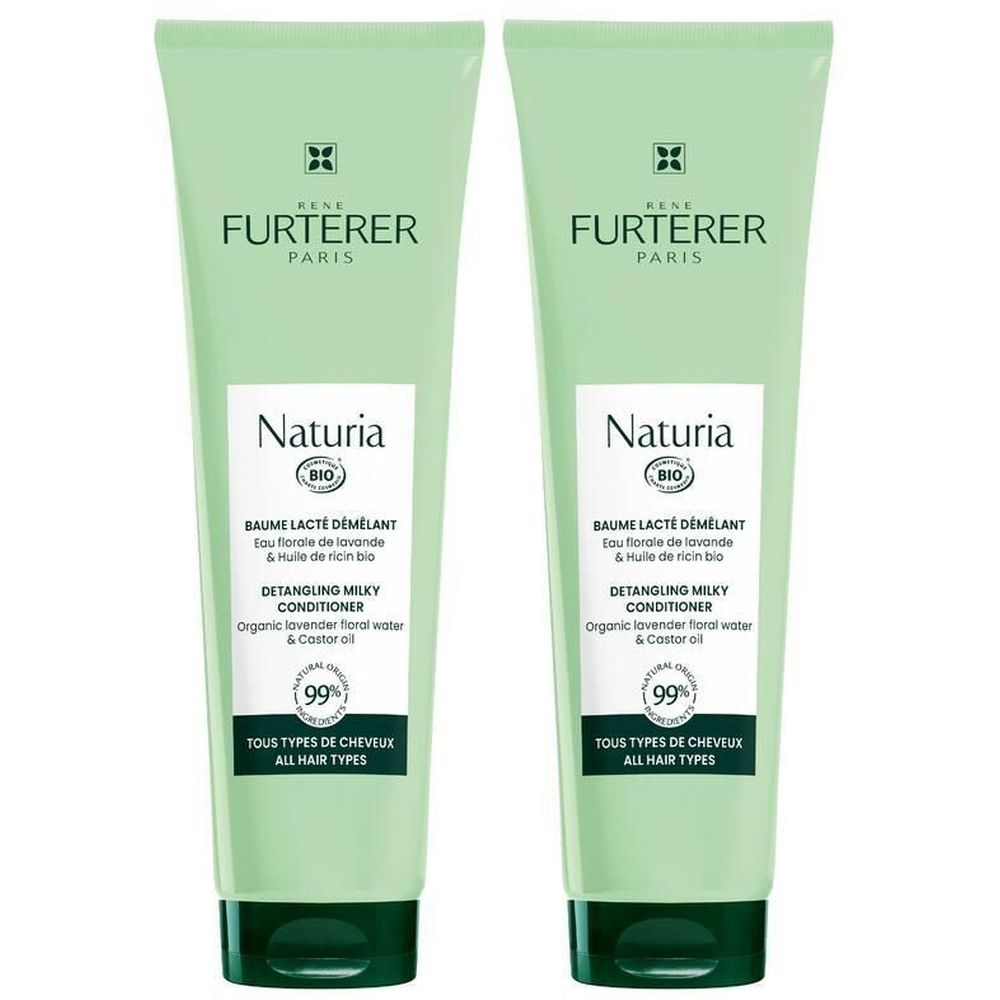 René Furterer NATURIA Baume lacté démêlant - Soin démêlant bio