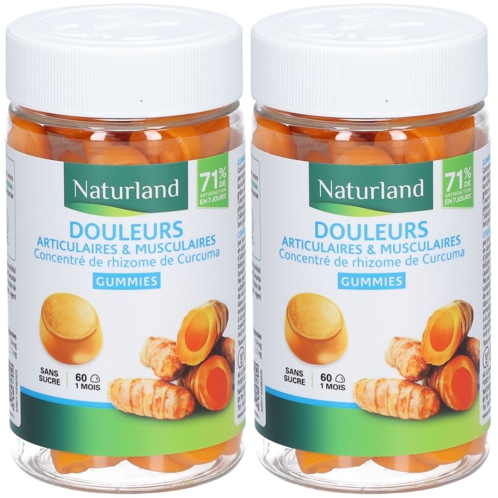 Naturland Gummies Douleurs articulaires et musculaires