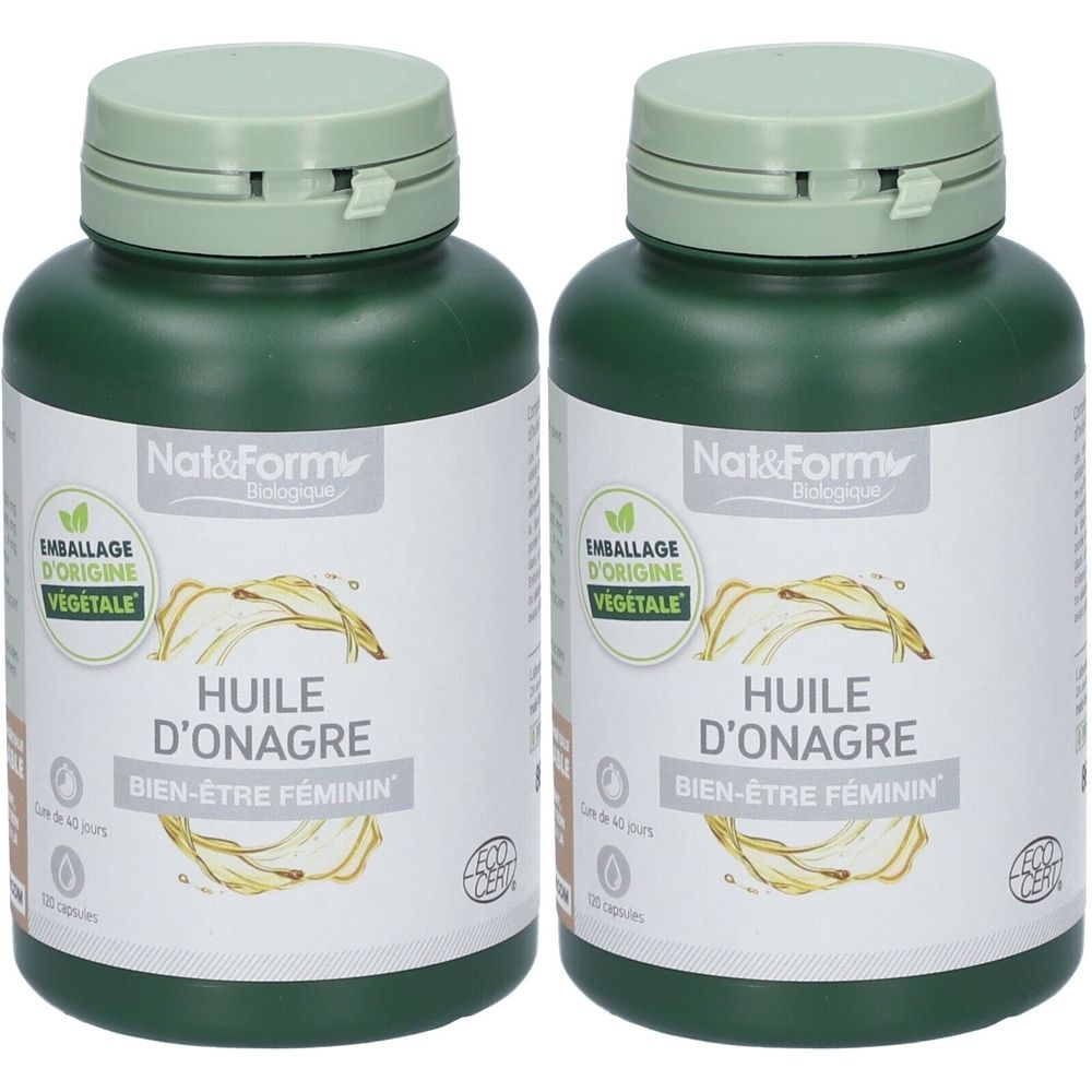 Nat&Form HUILE D'ONAGRE