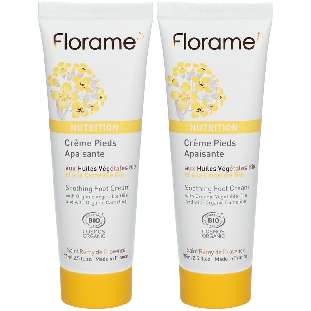 Florame NUTRITION Crème Pieds Apaisante