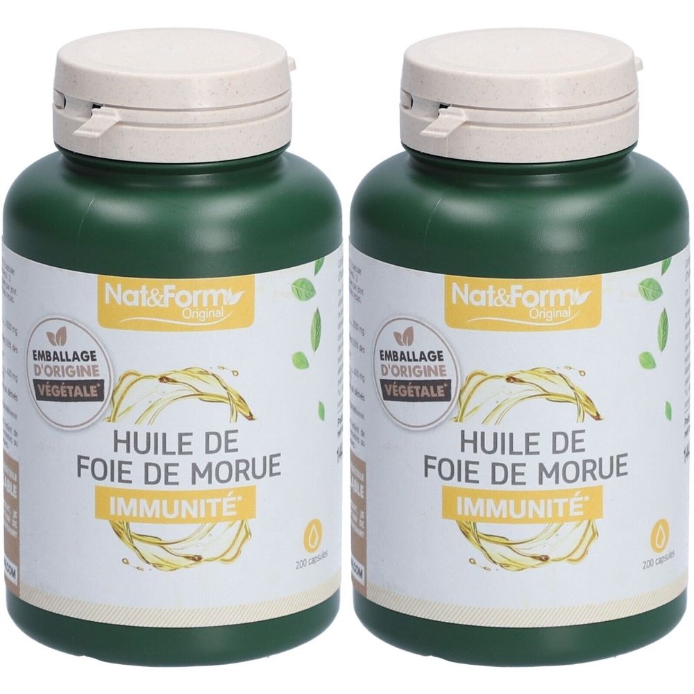 Nat&Form HUILE DE FOIE DE MORUE