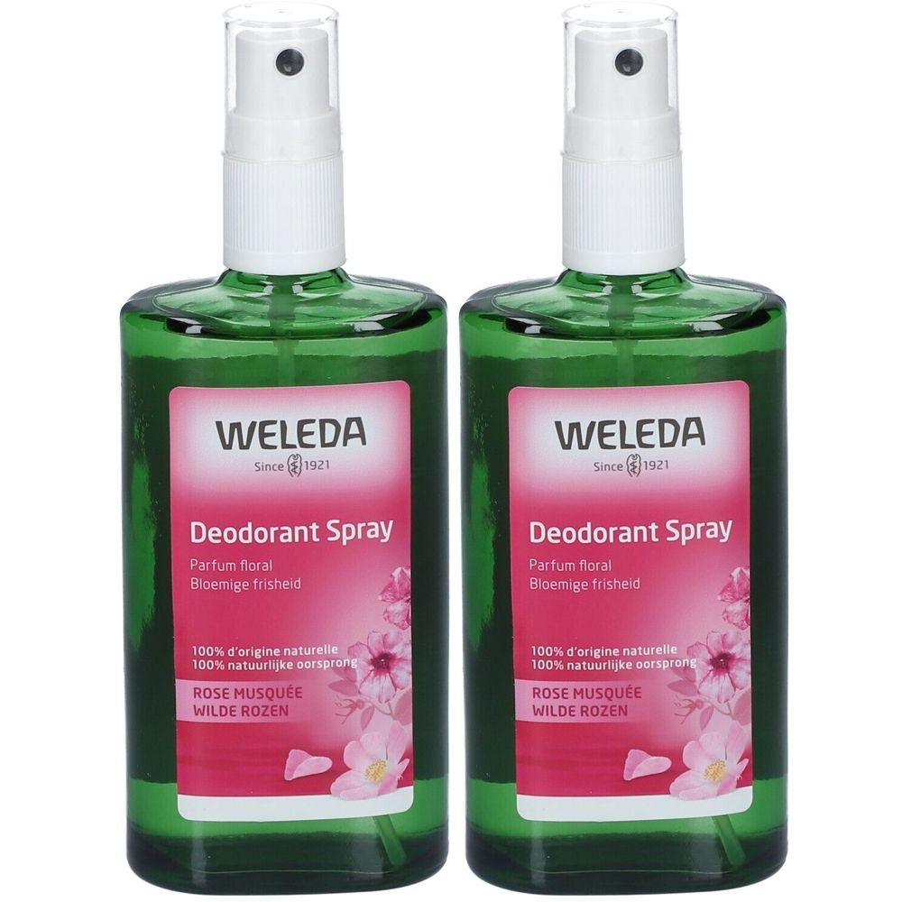 Weleda Bio Déodorant Spray à la Rose Musquée