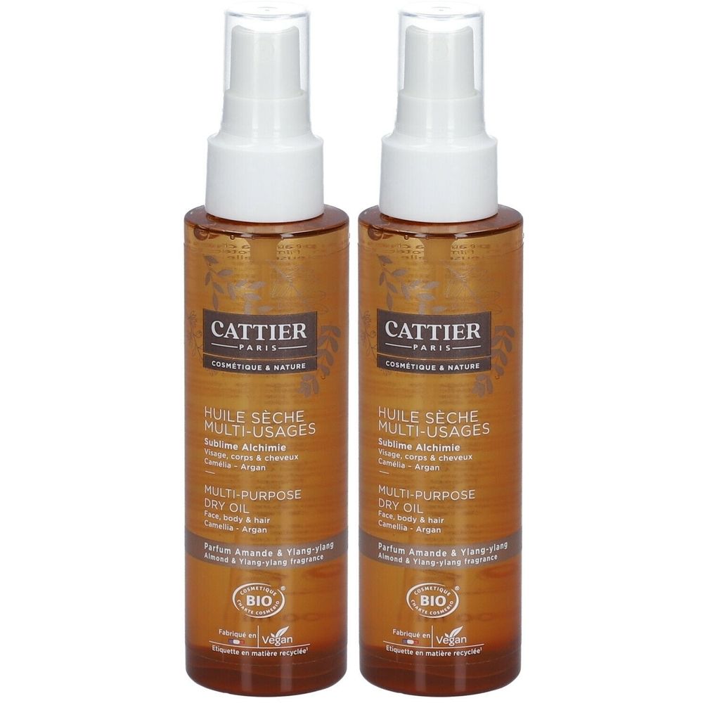 Cattier Huile sèche multi-usages Sublime Alchimie