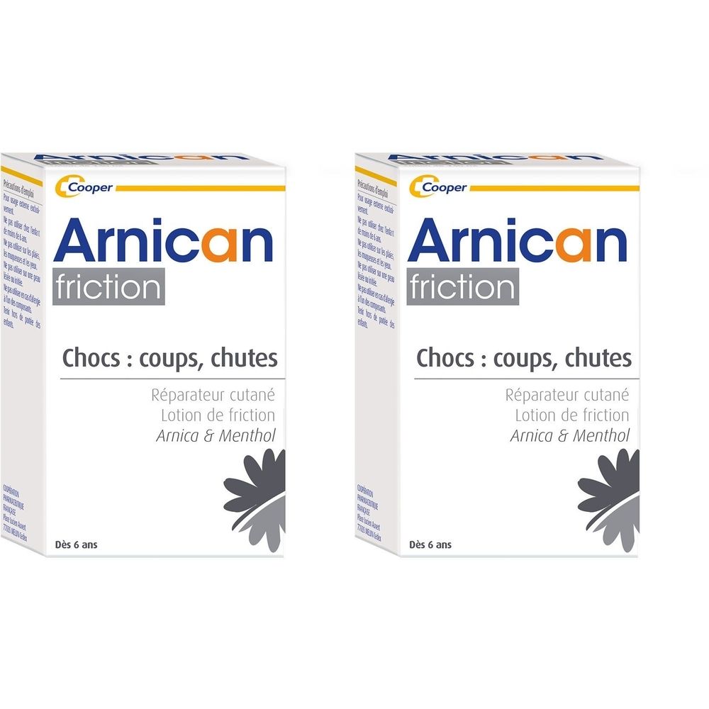 ARNICAN - Lotion de friction à base d'arnica et de menthol - Réparation cutanée après un choc - Origine naturelle - Flacon de 240 ml