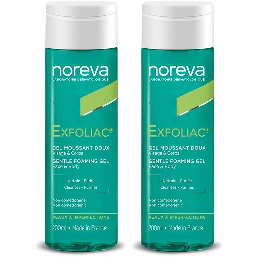 noreva Laboratoires Exfoliac® Gel moussant doux