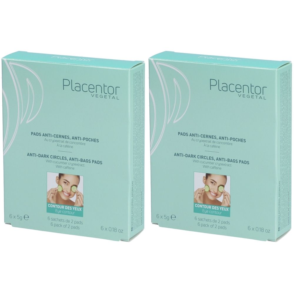 PLACENTOR Végétal Pads Anti-Cernes, Anti-poches