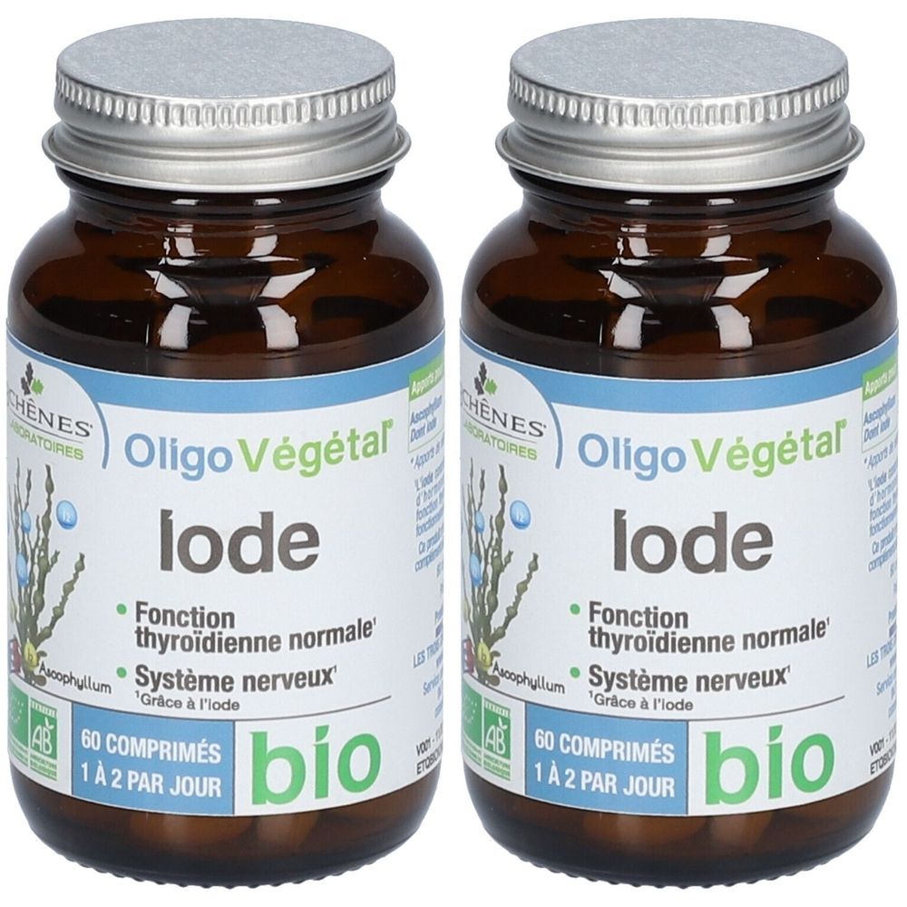LES 3 CHÊNES Oligo Végétal® Iode bio