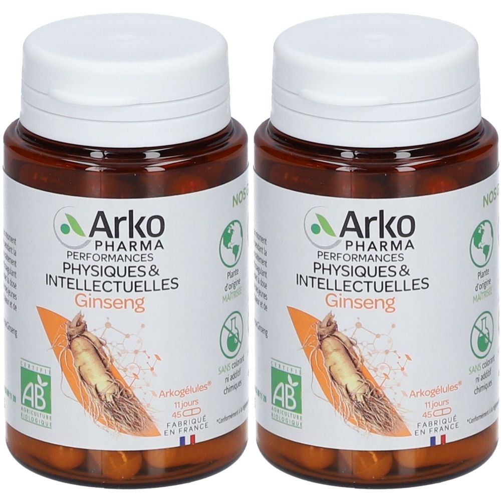 ARKOPHARMA Arkogélules Ginseng bio