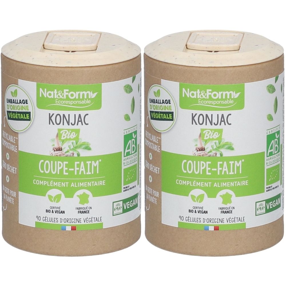 Nat & Form Ecocert® konjac Bio