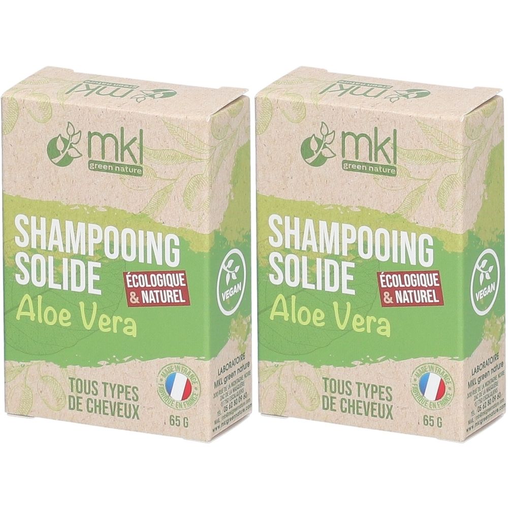 mkl SHAMPOOING SOLIDE 65 G - ALOE VERA