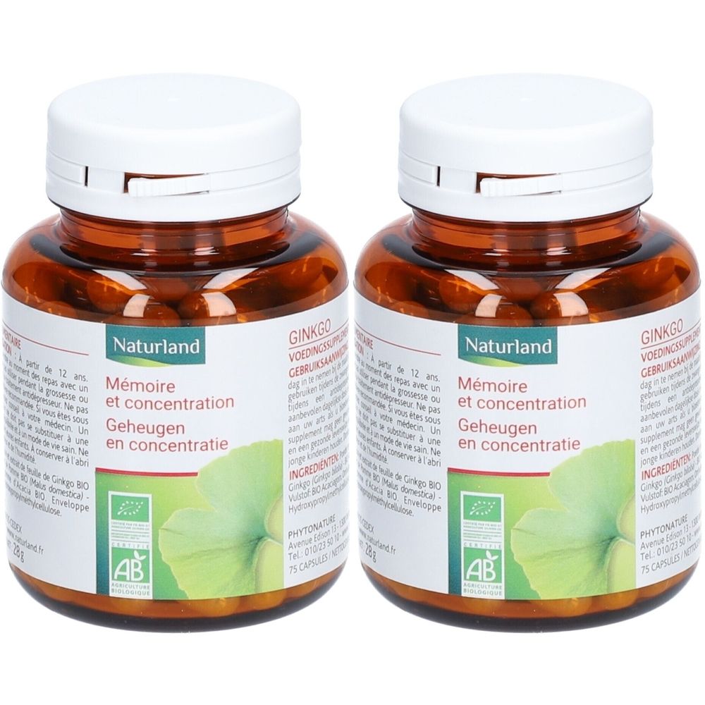NATURLAND Ginkgo biloba bio