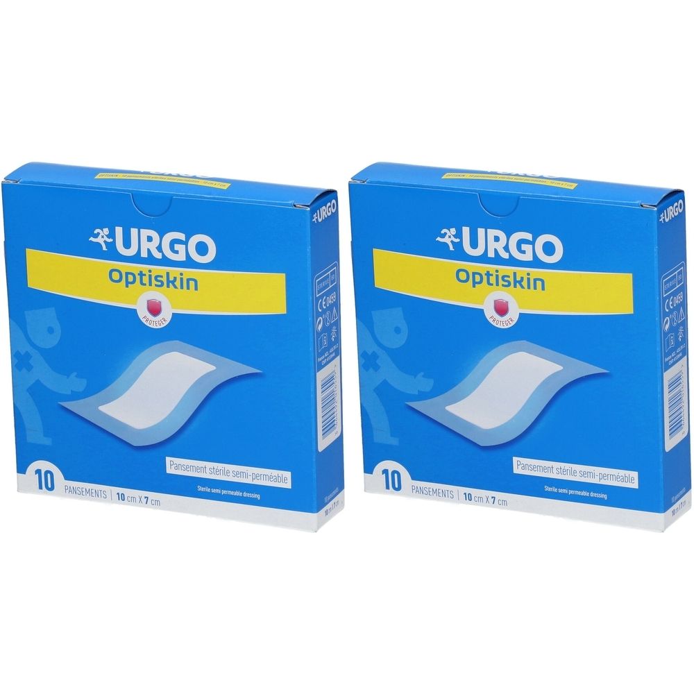 URGO Optiskin Pansement stérile 10 cm x 7 cm