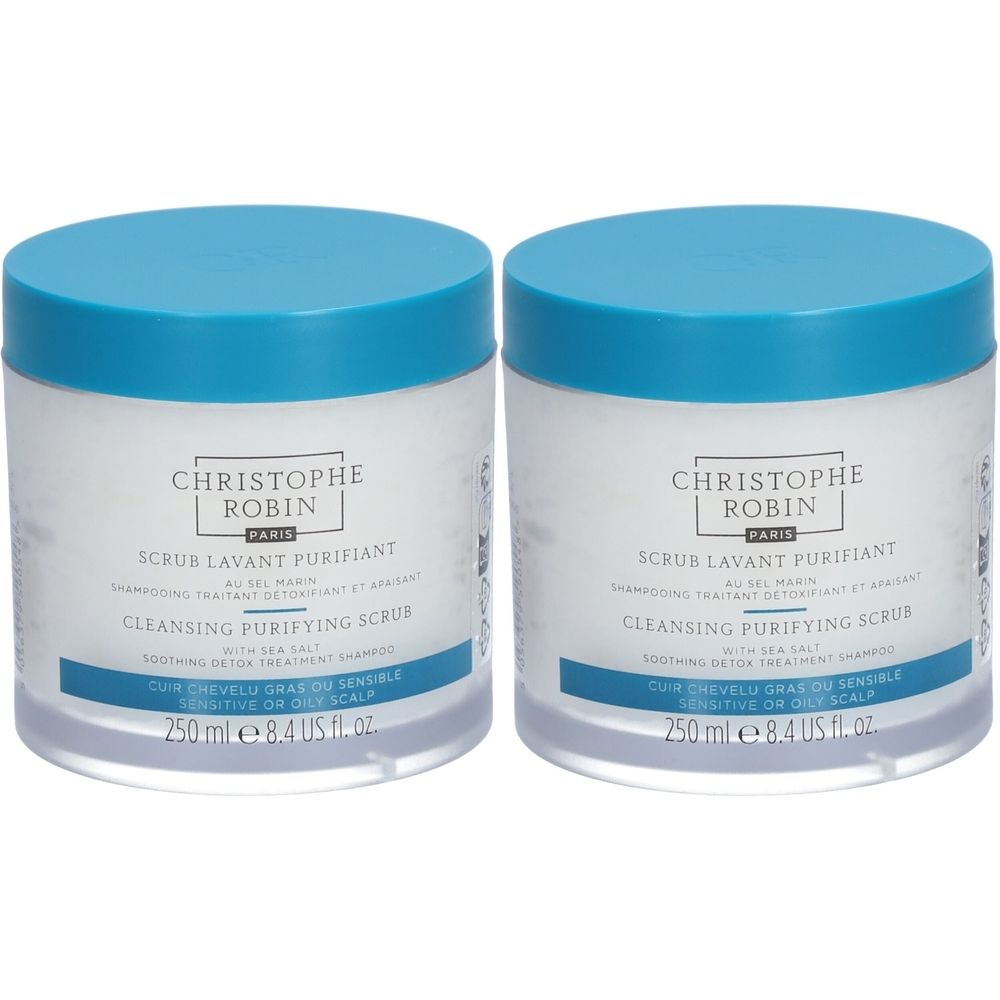 CHRISTOPHE ROBIN SCRUB LAVANT PURIFIANT AU SEL MARIN