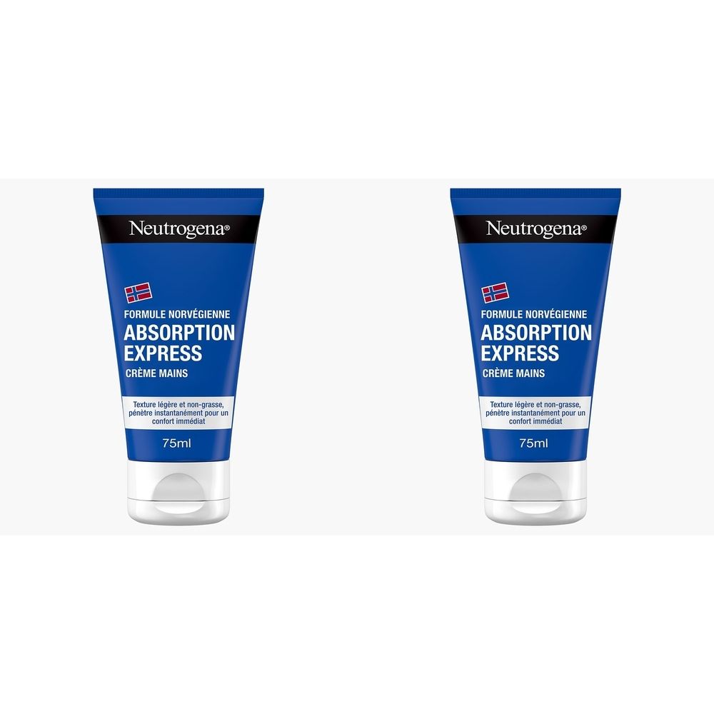Neutrogena Formule Norvégienne Crème Mains Absorption Express, 75 ml