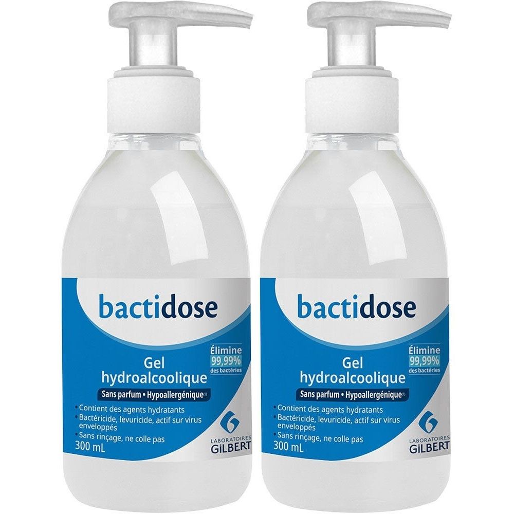 Bactidose Gel Hydroalcolique Hygiène mains