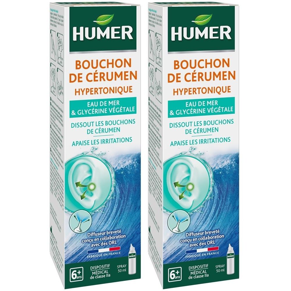 HUMER BOUCHON DE CÉRUMEN Spray auriculaire