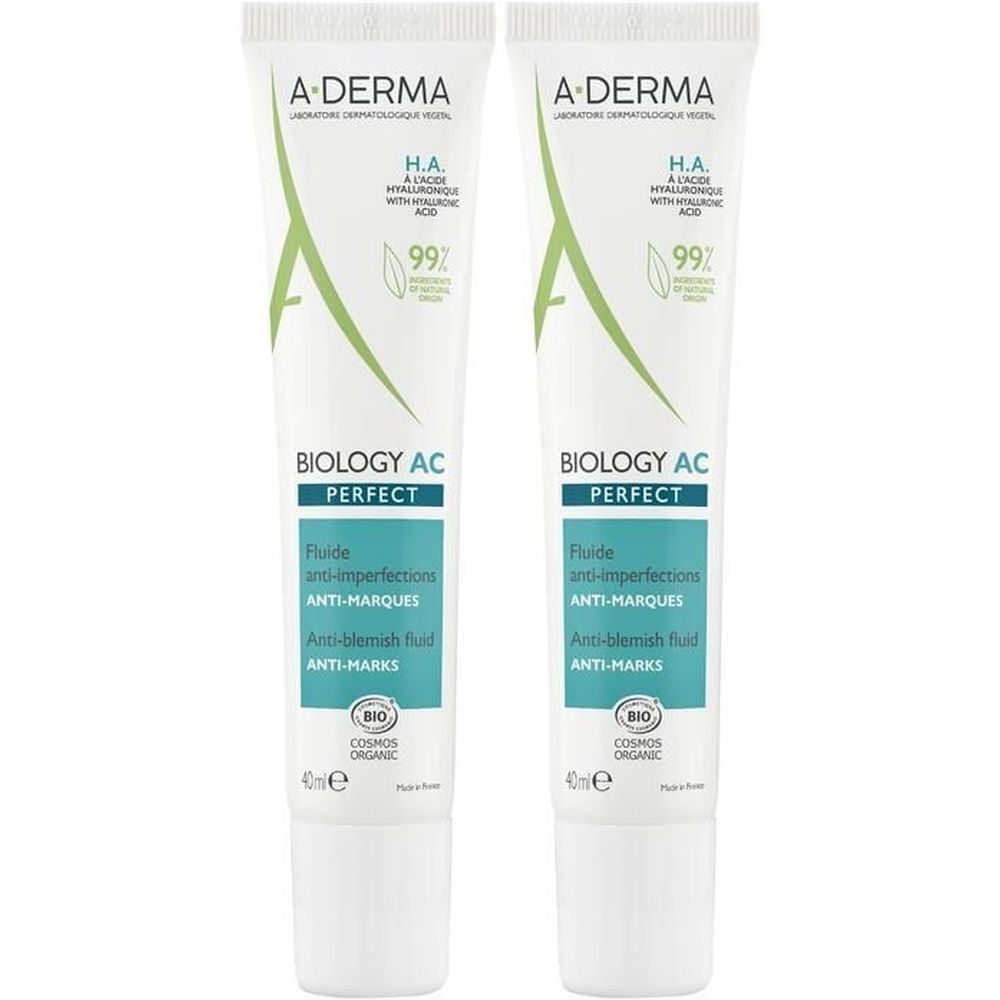 A-DERMA BIOLOGY AC PERFECT Fluide anti-imperfections anti-marques