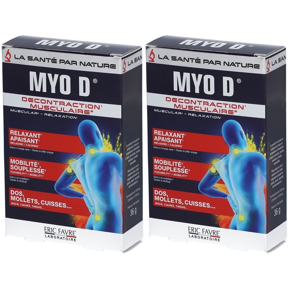 ERIC FAVRE Myo D - Décontraction musculaire