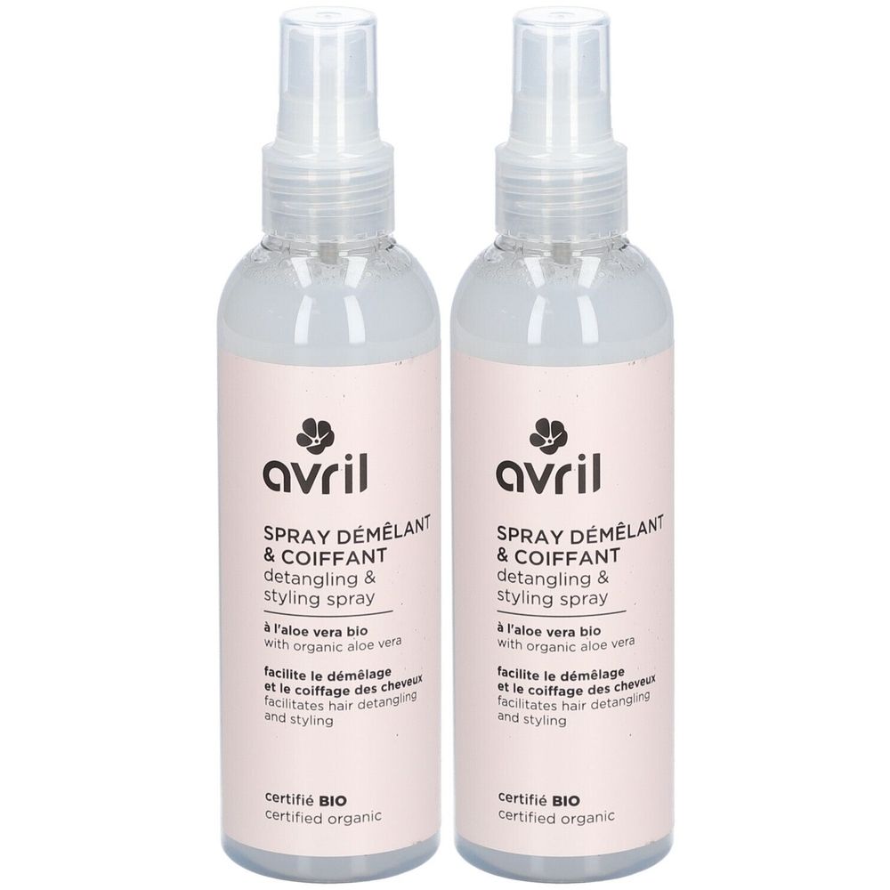 AVRIL Spray Démêlant & Coiffant bio