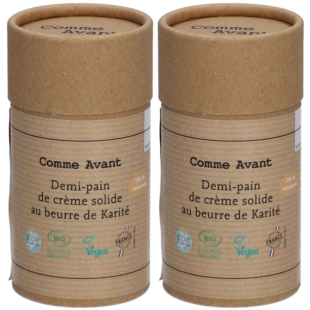 Comme Avant Crème Solide au beurre de Karité