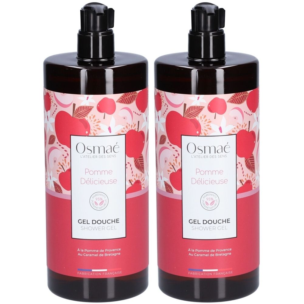 Osmaé Gel Douche Pomme Délicieuse