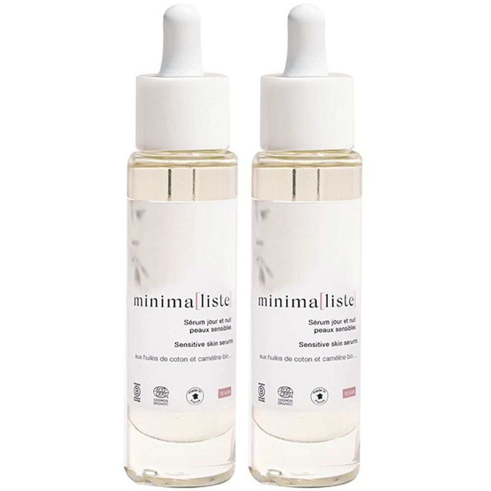 MINIMA[LISTE] SÉRUM JOUR ET NUIT PEAUX SENSIBLES