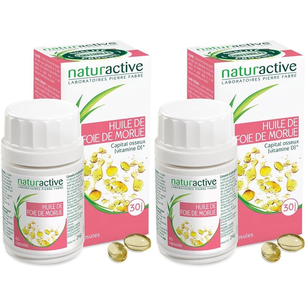 naturactive Huile de foie de Morue